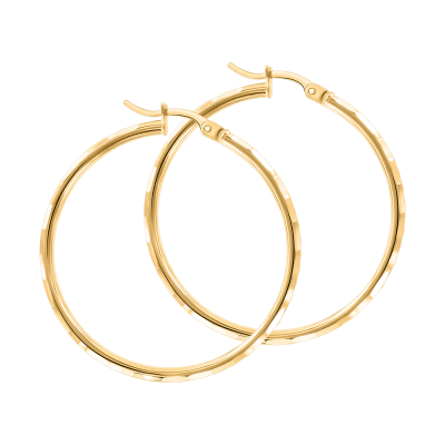 Goldohrringe aus Gelbgold 585