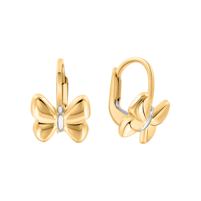 Goldohrringe aus Gelbgold 585