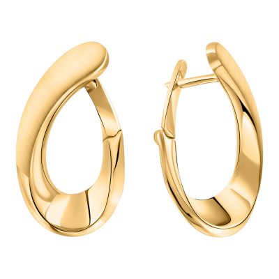 Goldohrringe aus Gelbgold 585