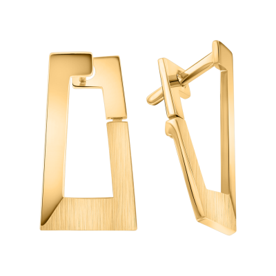 Goldohrringe aus Gelbgold 585