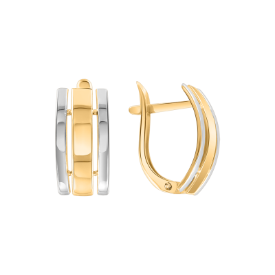 Goldohrringe aus Gelbgold 585