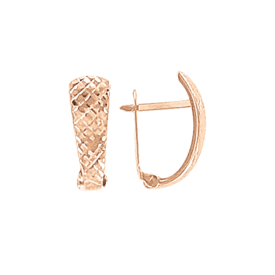 Ohrringe aus Rotgold 585