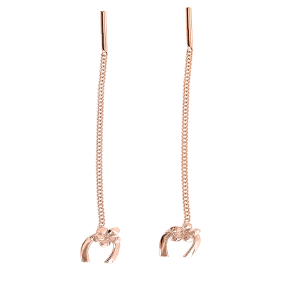 Ohrringe aus Rotgold 585