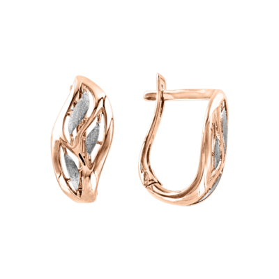 Ohrringe aus Rotgold 585