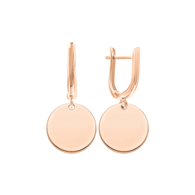 Ohrringe aus Rotgold 585