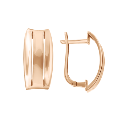 Ohrringe aus Rotgold 585