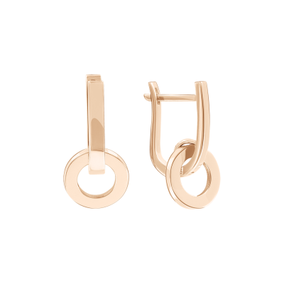 Ohrringe aus Rotgold 585
