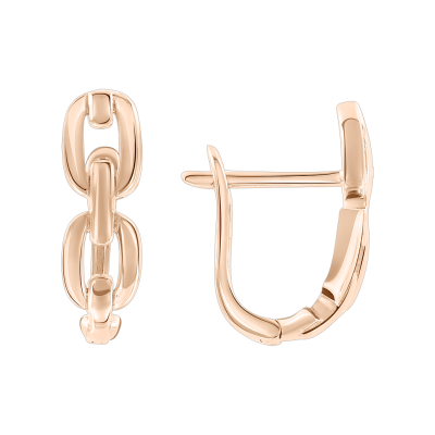 Ohrringe aus Rotgold 585