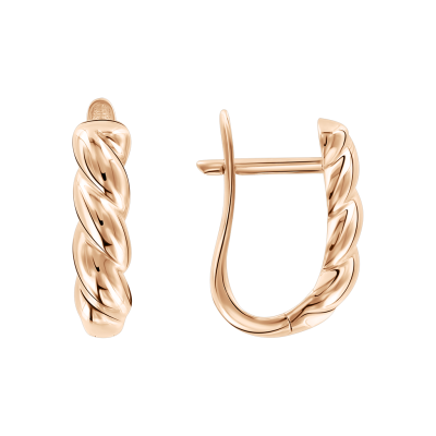Ohrringe aus Rotgold 585