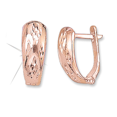 Ohrringe aus Rotgold 585