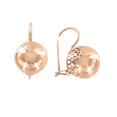 Ohrringe aus Rotgold 585