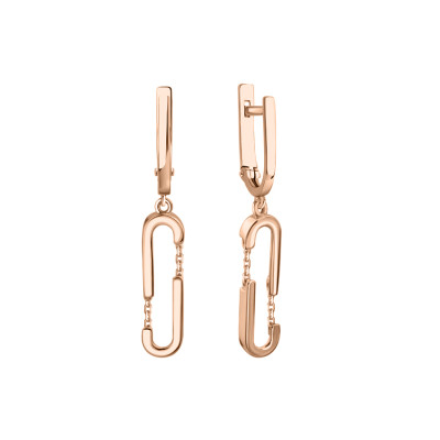 Ohrringe aus Rotgold 585