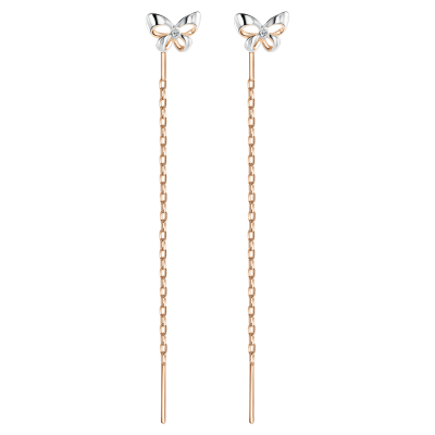 Ohrringe aus Rotgold 585