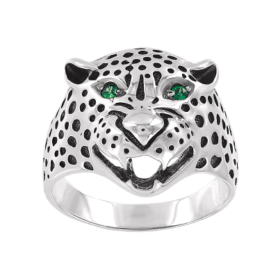 Herrenring aus Silber 925 mit Zirkonia