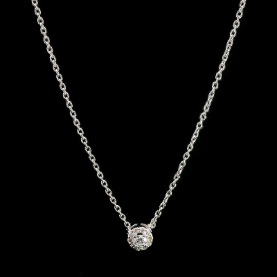 Kette aus Weißgold 585