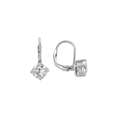 Kinder Ohrhänger aus Silber 925 mit Zirkonia