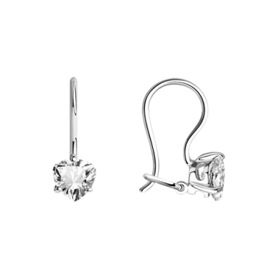 Kinder Ohrhänger aus Silber 925 mit Zirkonia