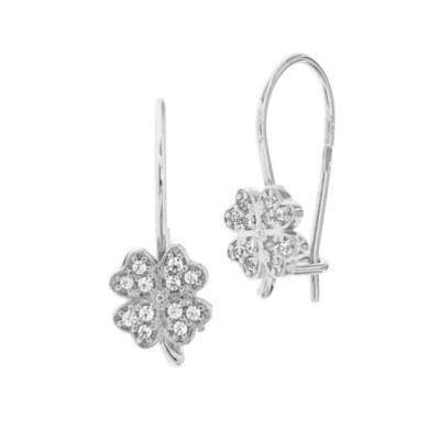 Kinderohrringe aus Silber 925 mit Zirkonia