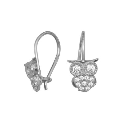 Kinderohrringe aus Silber 925 mit Zirkonia
