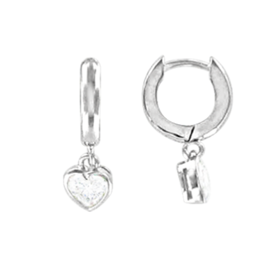 Kinderohrringe aus Silber 925 mit Zirkonia