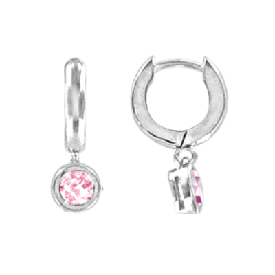 Kinderohrringe aus Silber 925 mit Zirkonia