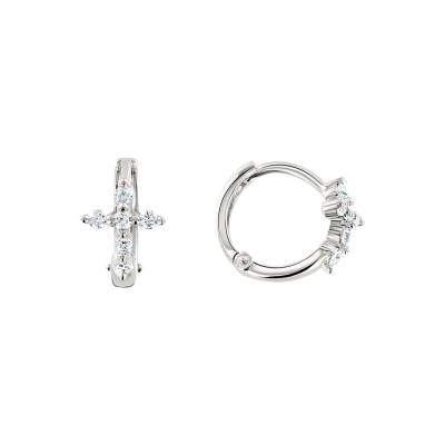 Kinderohrringe aus Silber 925 mit Zirkonia