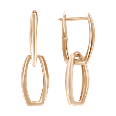 Ohrhänger aus Rotgold 585