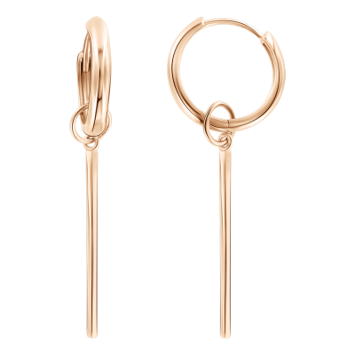 Ohrhänger aus Rotgold 585