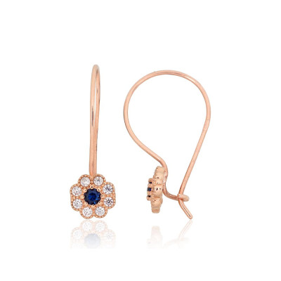 Ohrringe aus Rotgold 585 (14K)