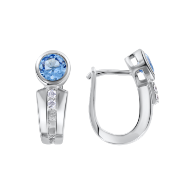 Ohrhänger aus Silber 925 mit Zirkonia