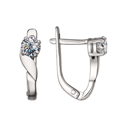 Ohrhänger aus Silber 925 mit Zirkonia