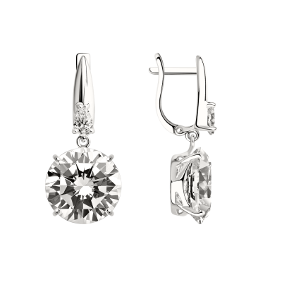 Ohrhänger aus Silber 925 mit Zirkonia