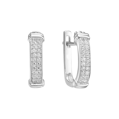 Ohrhänger aus Silber 925 mit Zirkonia