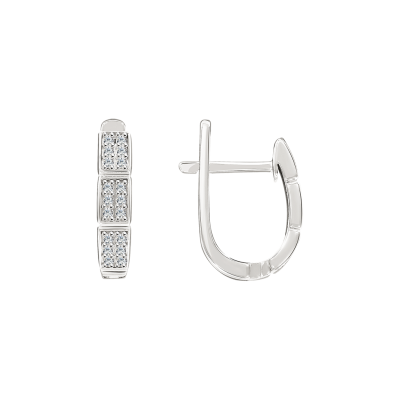 Ohrhänger aus Silber 925 mit Zirkonia