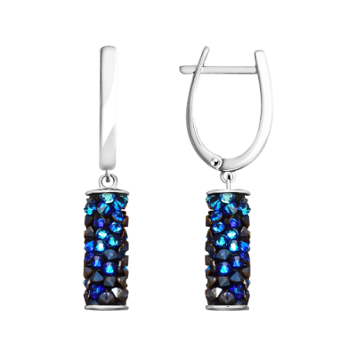 Ohrhänger aus Silber 925 mit Zirkonia und Swarovski Kristall