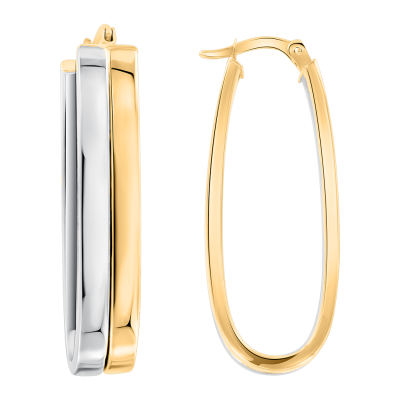 Ohrhänger aus Weißgold 585