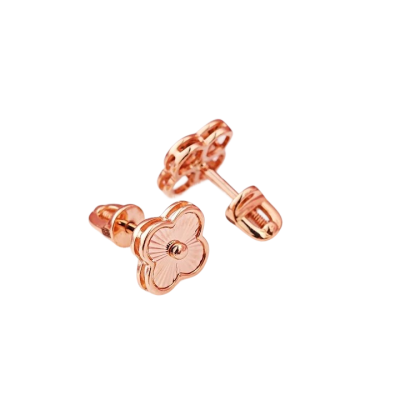 Kinder Ohrstecker aus Rotgold 585 mit Brillant