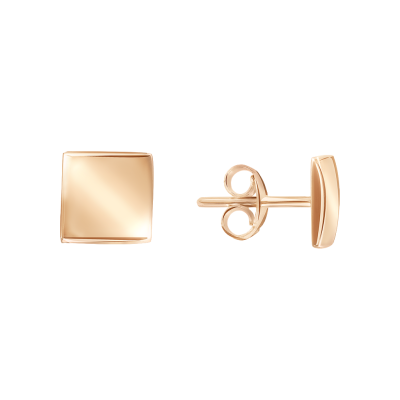 Kinder Ohrstecker aus Rotgold 585