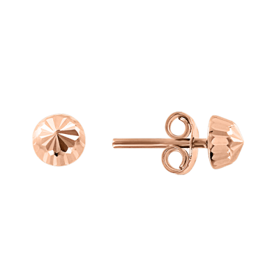 Kinder Ohrstecker aus Rotgold 585