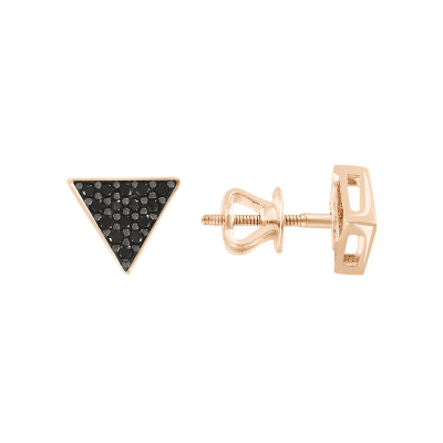 Ohrstecker aus Rotgold 585 mit Zirkonia