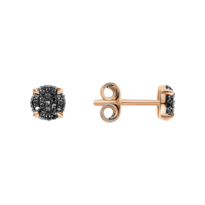 Ohrstecker aus Rotgold 585 mit Zirkonia