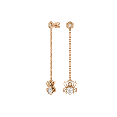 Ohrstecker aus Rotgold 585 mit Zirkonia