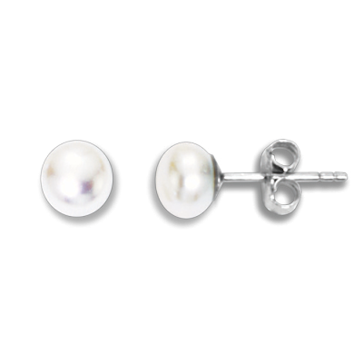 Ohrstecker aus Silber 925 mit Perle