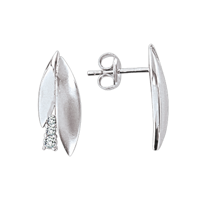 Ohrstecker aus Silber 925 mit Zirkonia