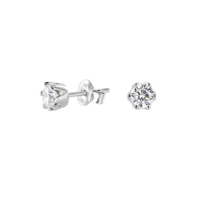 Ohrstecker aus Silber 925 mit Zirkonia