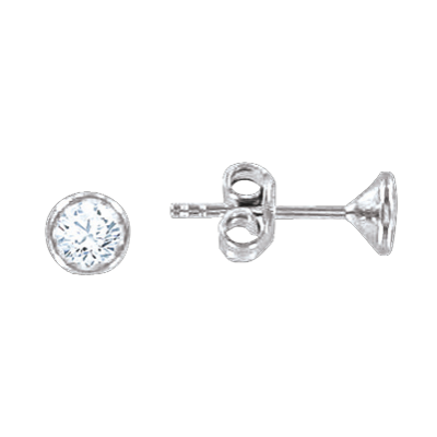 Ohrstecker aus Silber 925 mit Zirkonia