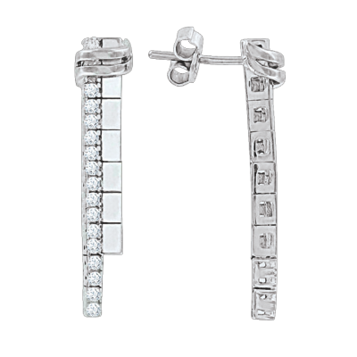 Ohrstecker aus Silber 925 mit Zirkonia