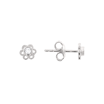 Ohrstecker aus Silber 925 mit Zirkonia