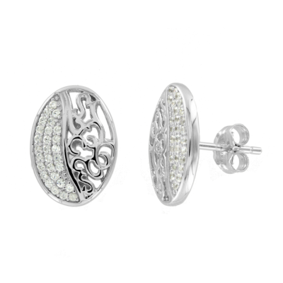 Ohrstecker aus Silber 925 mit Zirkonia