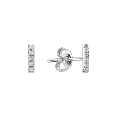 Ohrstecker aus Silber 925 mit Zirkonia